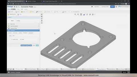 Reuse CAM Knowledge in VisualCAMc for Onshape