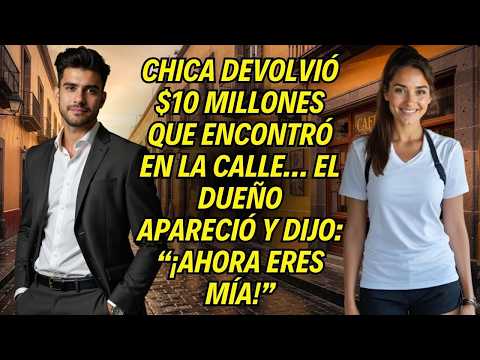 Chica devolvió $10 millones que encontró en la calle… El dueño apareció y dijo- “¡Ahora eres mía!”