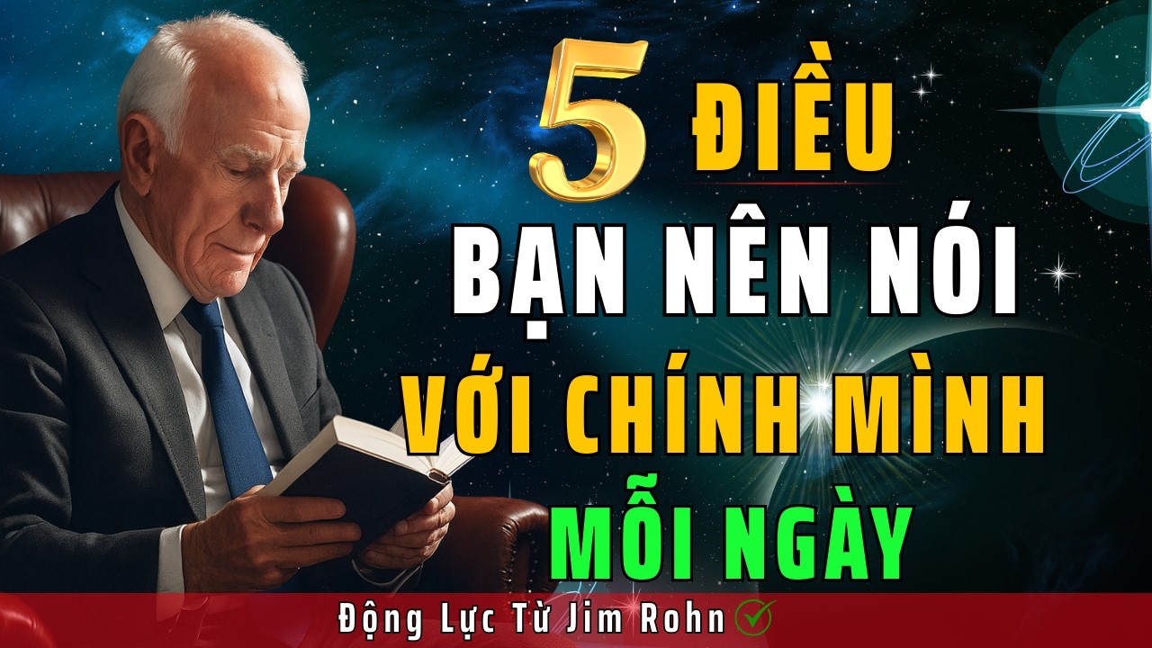 5 Điều Phải Tự Nhủ Mỗi Ngày Để Thay Đổi Cuộc Đời | Động Lực Từ Jim Rohn
