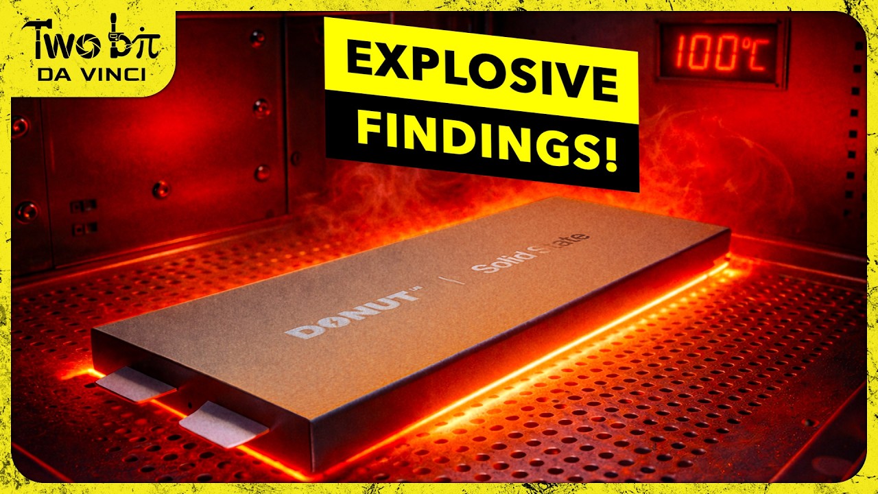 Donut's Solid State Battery Test 2 - HUGE Findings