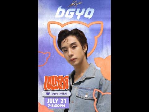 BGYO MIKKI KUMU Livestream - July 21, 2022