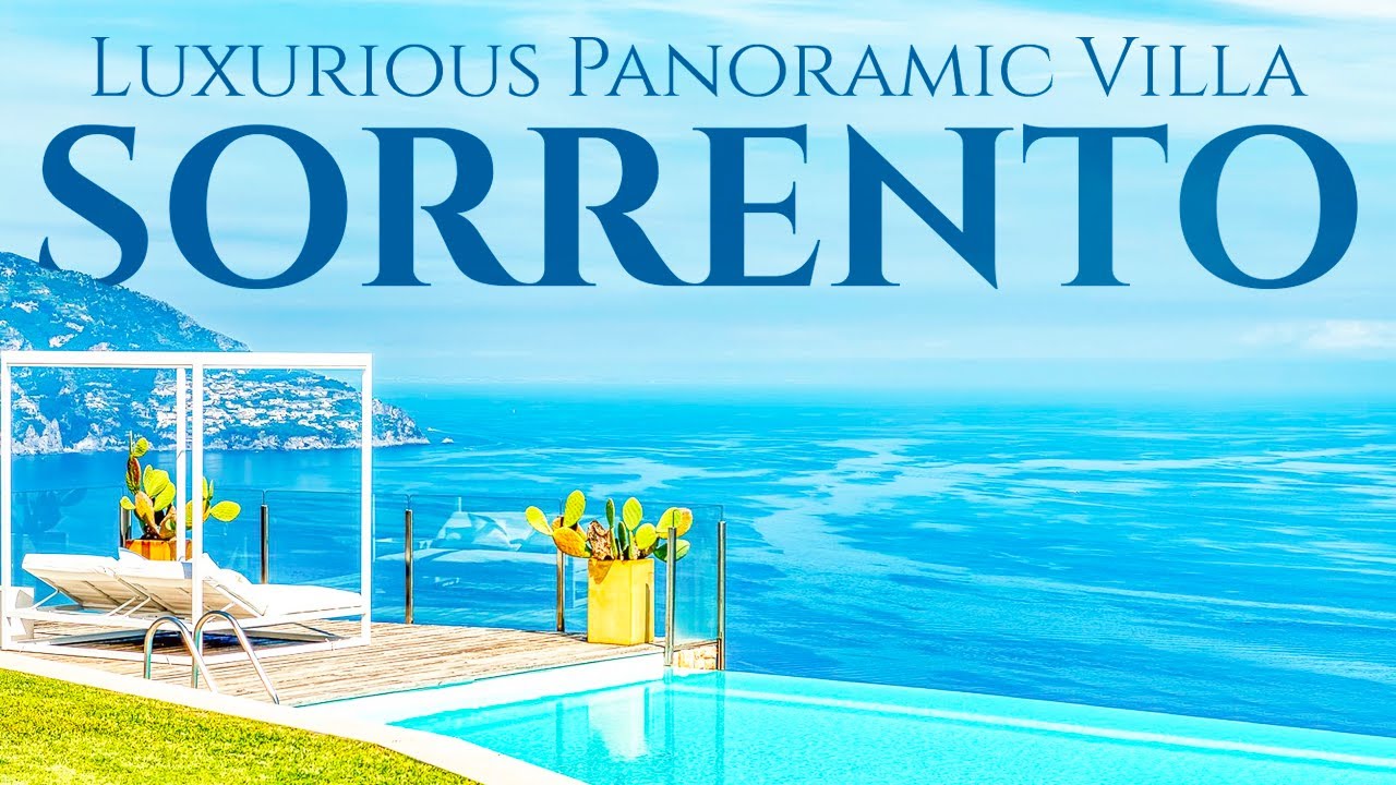TOURING a Luxurious PANORAMIC Villa With Pool FOR SALE In Penisola Sorrentina  | Lionard