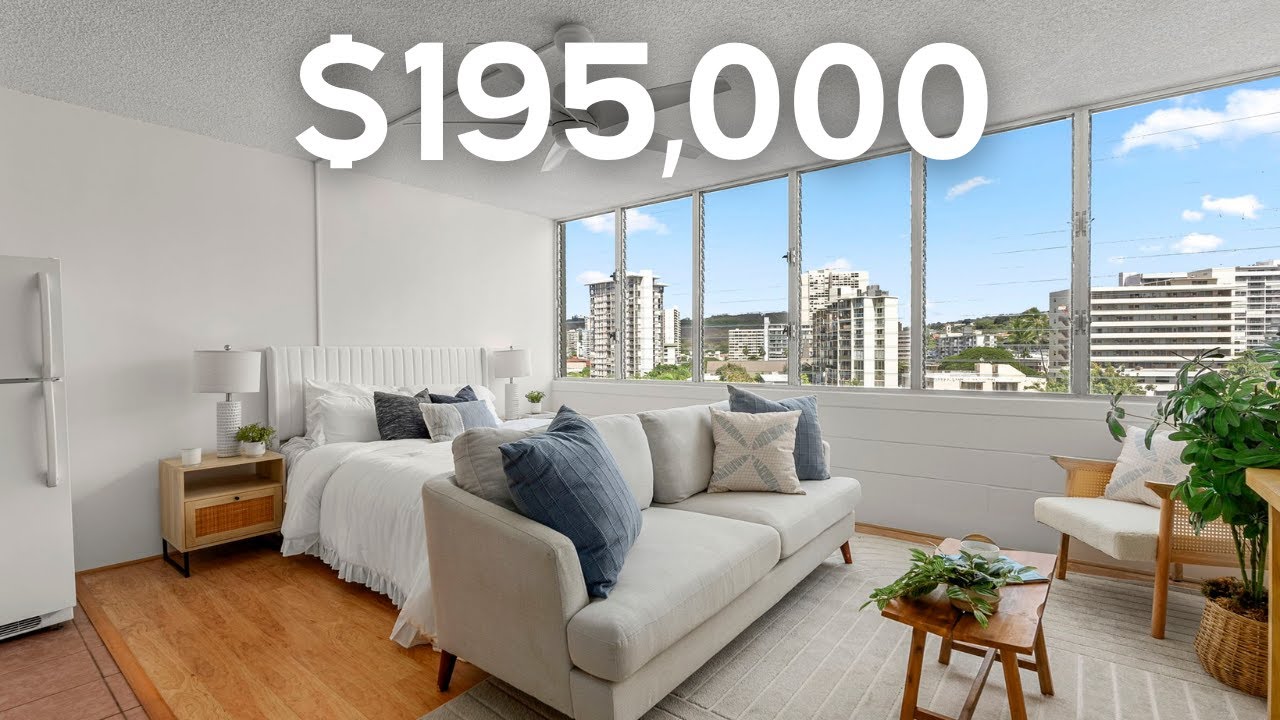 What $195,000 FS buys you in Makiki, Hawaii in 2025 - Oahu House Tours | Punahou Gardens # A705
