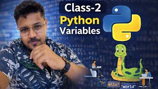 Python Class-2 | Variables, Data Types