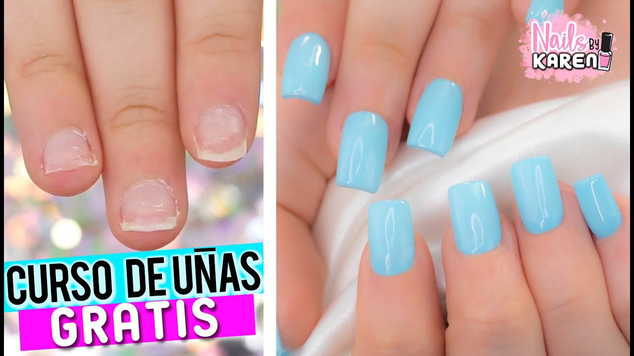 CLASE GRATIS! #1 UÑAS para PRINCIPIANTE PASO a PASO