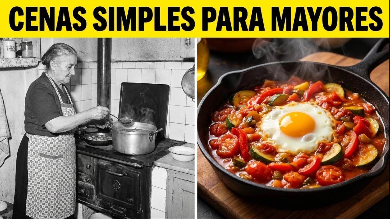 20 Antiguas Cenas Españolas Baratas de 10 minutos Para Señores que Viven Solos