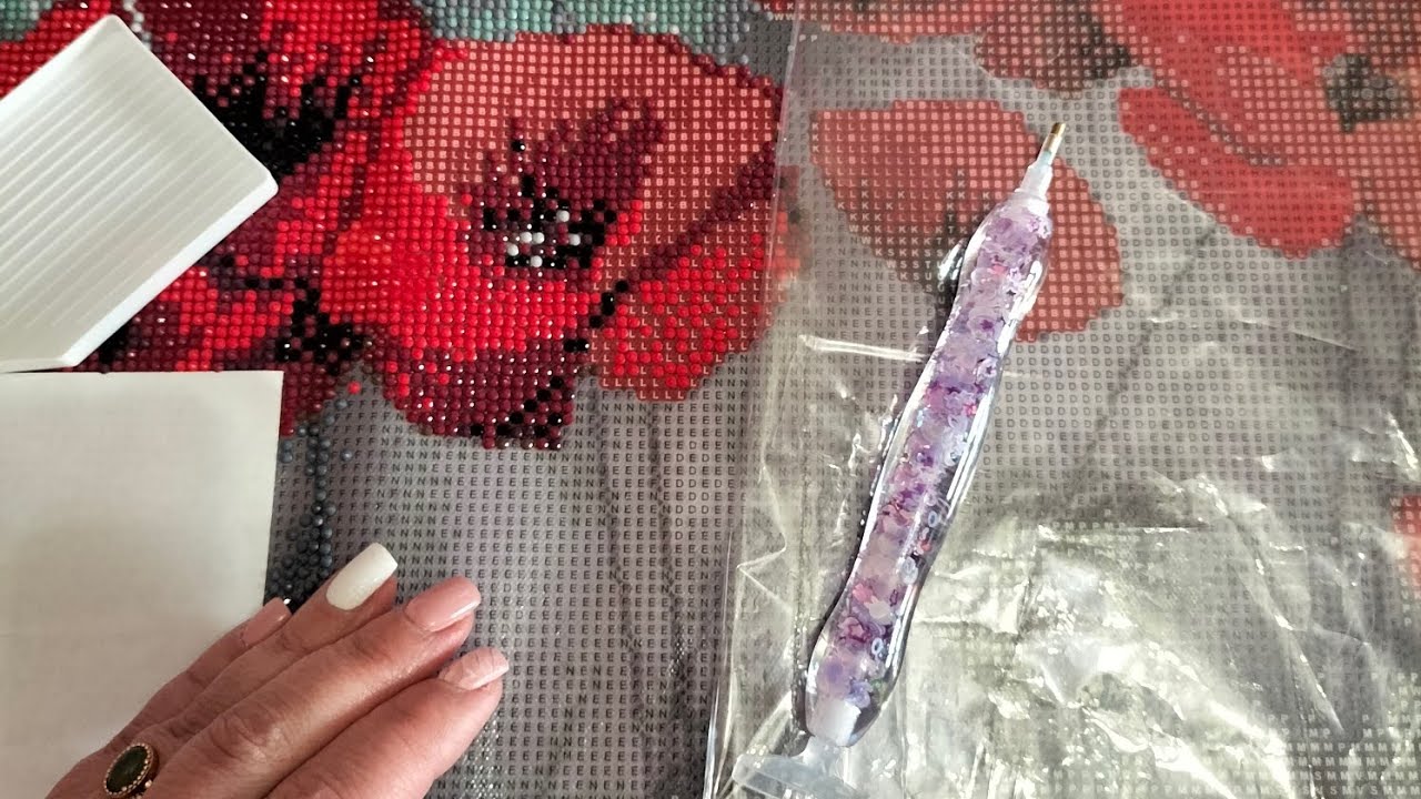 Stylo Diamonds Painting Avec Reservoir, 3 Pack Distributeur