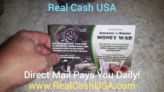 Mailbox Money Mailbox Cash ? I am Still Getting Paid After 5 Years I Love this Direct Mail Program