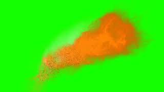 FREE HD Green Screen - FIRE STREAKS