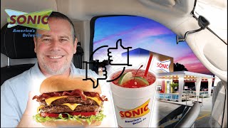 Sonic Double Bacon Cheeseburger w/ Tots Review