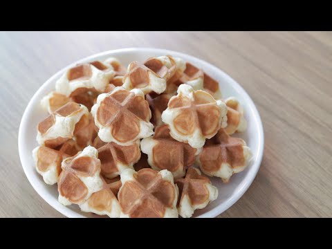 Super easy waffle cookies