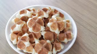 Super easy waffle cookies