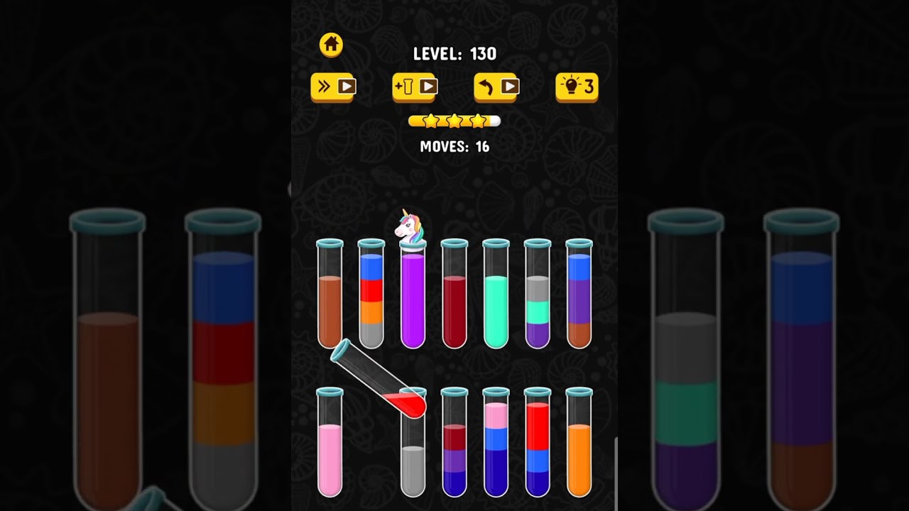 Colour Water Sort 3D 