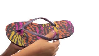 Havaianas Slim Animals Flip Flops SKU:7540506