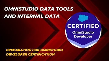OmniStudio Data Tools and Internal Data | Challenges 1 to 5