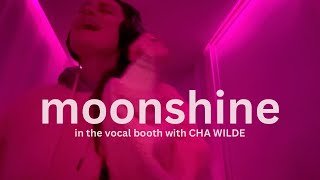 Recording Vocals For My New Song Moonshine - Inside The Vocal Booth With Cha Wilde