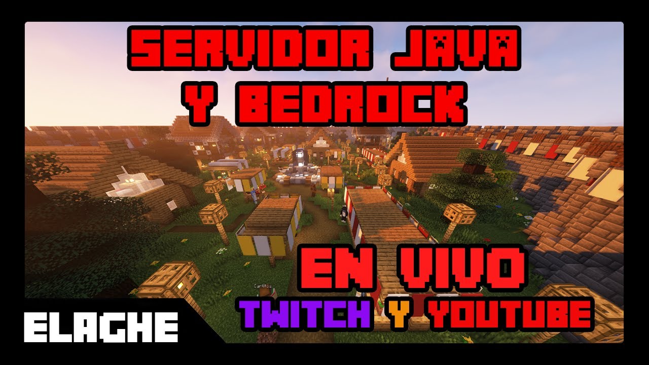SERVIDOR DE MINECRAFT JAVA Y BEDROCK 1.19.20 #Minecraft - YouTube