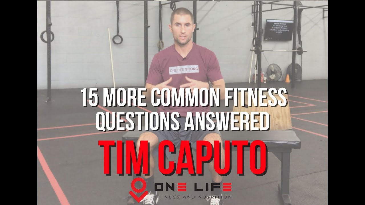 15 More Common Fitness Questions Answered YouTube