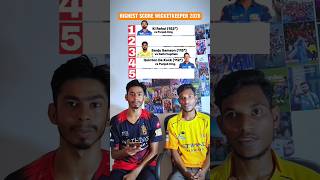 Highest Score Wicketkeeper 2026#cricket #content #cricketshorts #ipl #sports #shorts #shortvideo#fpy