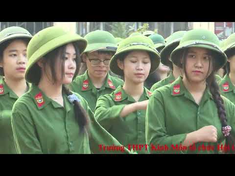 Hội thao giáo dục quốc phòng -an ninh năm học 2025-2026 trường thpt kinh môn