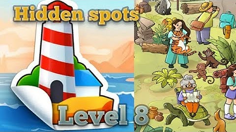 hidden spots level 8 gameplay walkthrough solution
