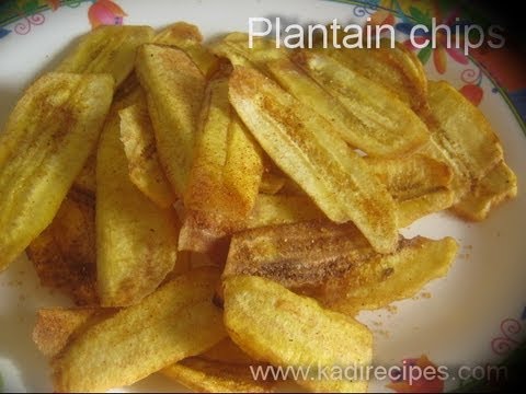 Plantain chips Recipe