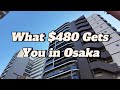 $480 Apartment Tour | Osaka, Japan