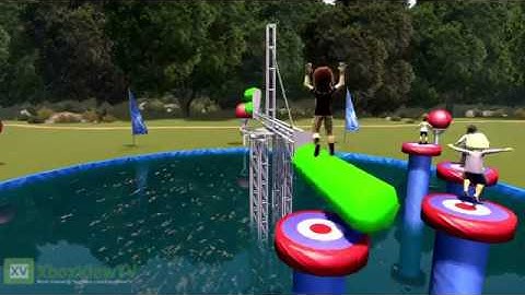 KINECT Wipeout in the Zone Smacked in the Face Lifestyle Trailer  OFFICIAL  HD845