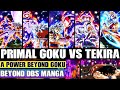 Beyond Dragon Ball Super Primal Ultra Instinct Goku Vs Tekira Begins! A Power Beyond Goku Showcased