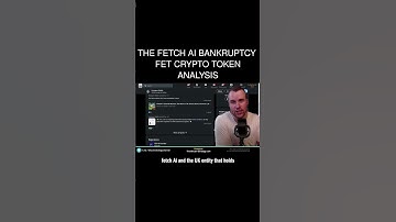 The Fetch AI Bankruptcy 💀 Fet Crypto Token Analysis