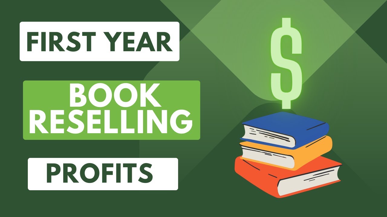 book reselling profits our first year - YouTube
