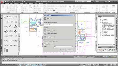 AutoCAD Architecture 2012 - Creating Sections