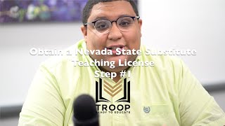 How To Apply for A Nevada State Substitute License