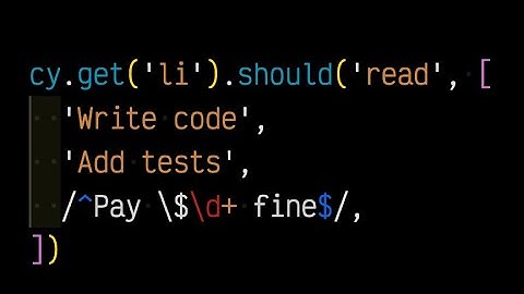 Custom Should Read Assertion From Cypress-map Plugin