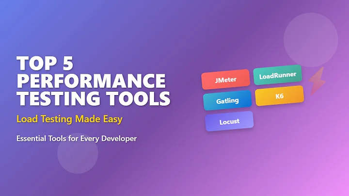 🚀 Top 5 Performance Testing Tools in 2025: JMeter, LoadRunner, Gatling, K6, Locust