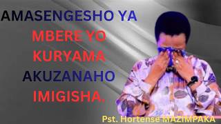 AMASENGESHO YA MBERE YO KURYAMA AKUZANAHO IMIGISHA...