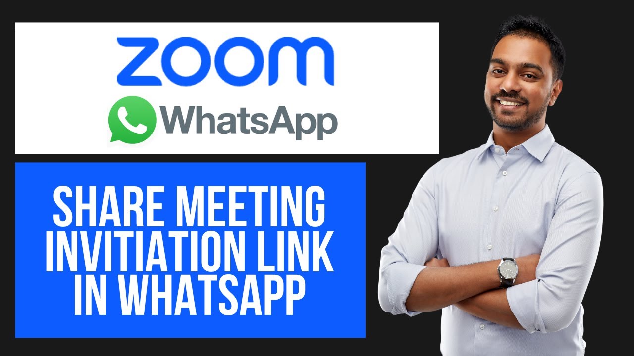 How to Share Zoom Meeting Link in WhatsApp | Invite to Zoom Metting via ...