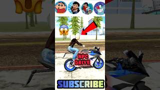 npc drive bike 😱 In indian bikes driving 3D 🔥 || GTA v mod #shorts