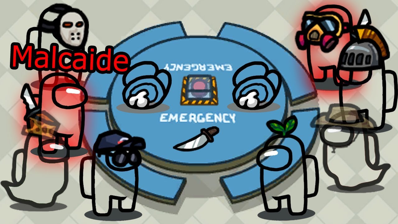 ¡ME VOTAN POR TENER MUCHO IQ! Among Us Mod invisibles | Malcaide