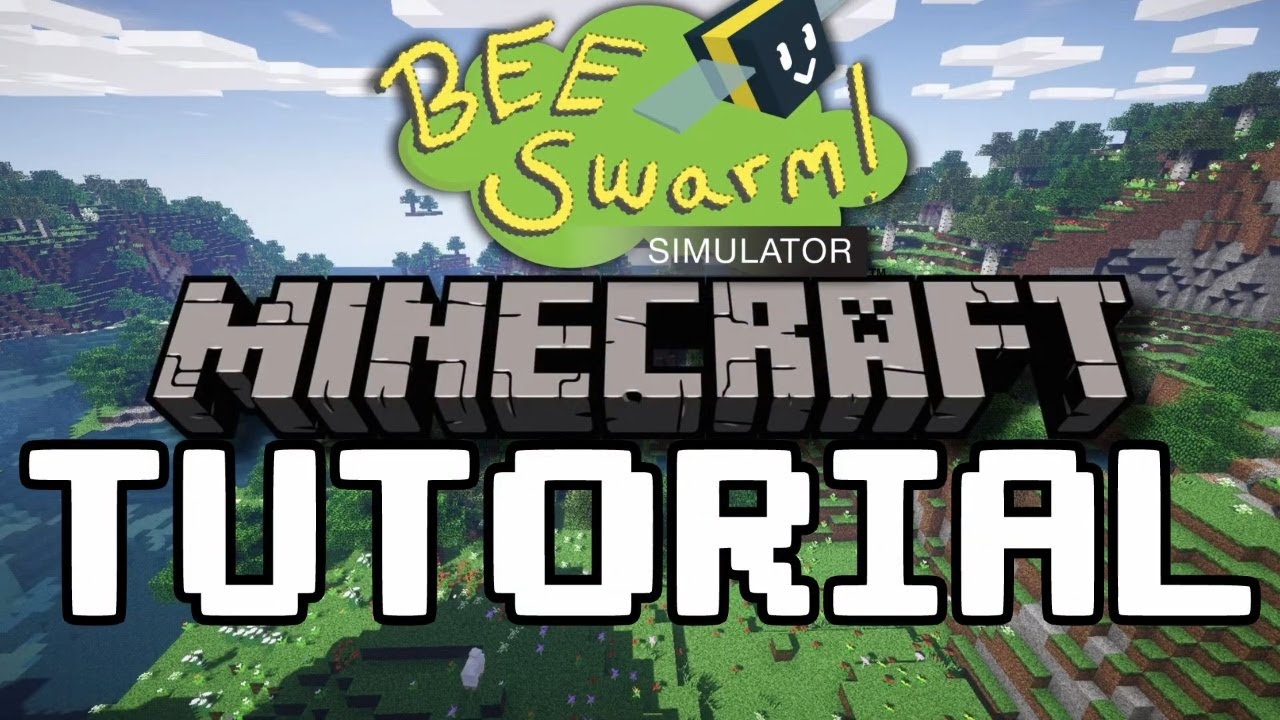 КАК ИГРАТЬ В BEE SWARM SIMULATOR В MINECRAFT | РУКОВОДСТВО ПО MINECRAFT BEE SWARM SIMULATOR