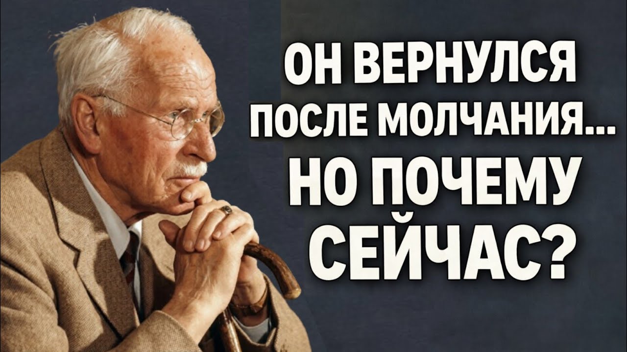 ОН ВЕРНУЛСЯ ПОСЛЕ МОЛЧАНИЯ… НО ПОЧЕМУ СЕЙЧАС ? | Карл Юнг