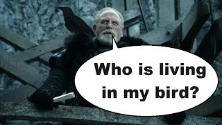 Who Is Controlling Mormont's Raven?