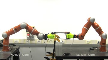Robots Learning from Robots: A Proof of Concept Study for Co-Manipulation Tasks