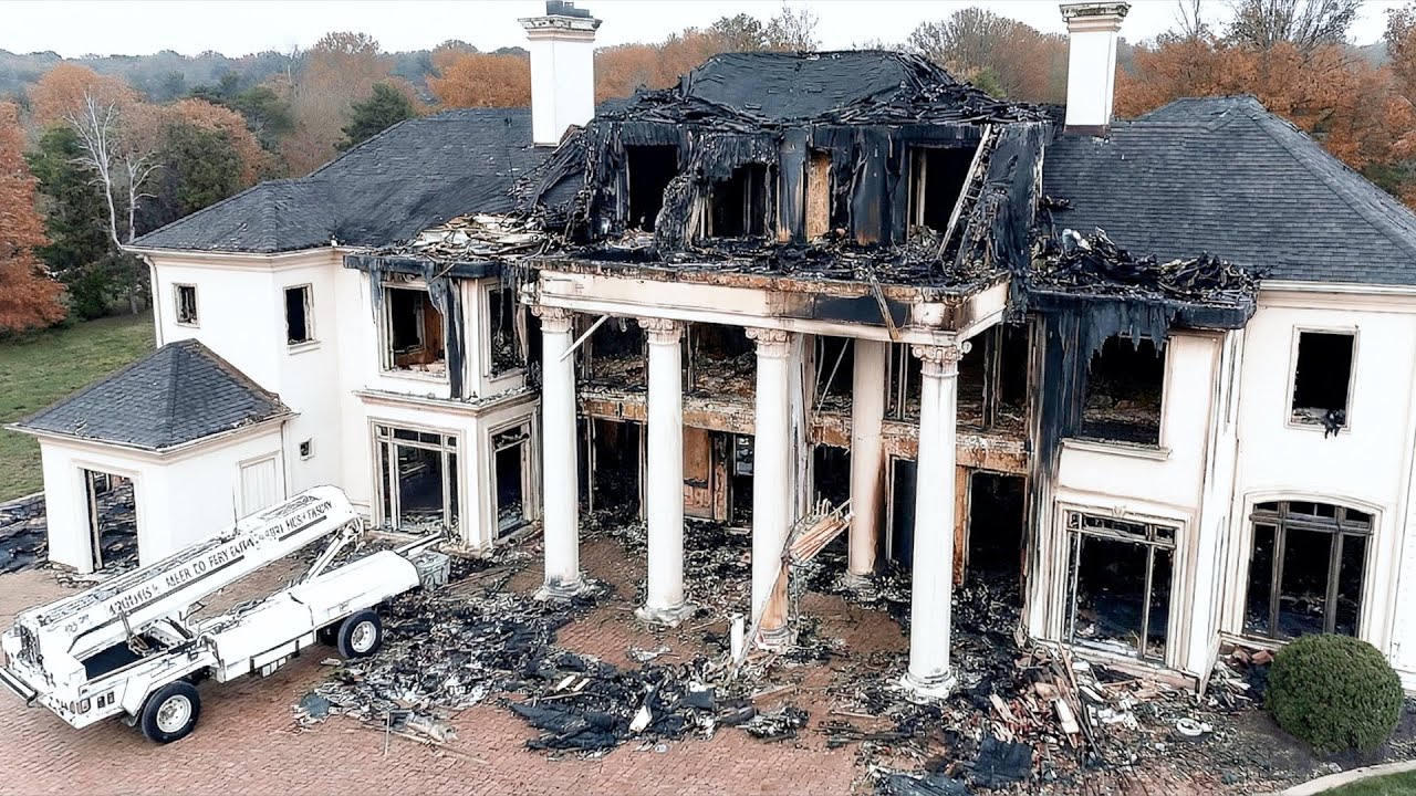 Family Buys $1.5M Burned Mansion and Turns it into Dream Home | by 