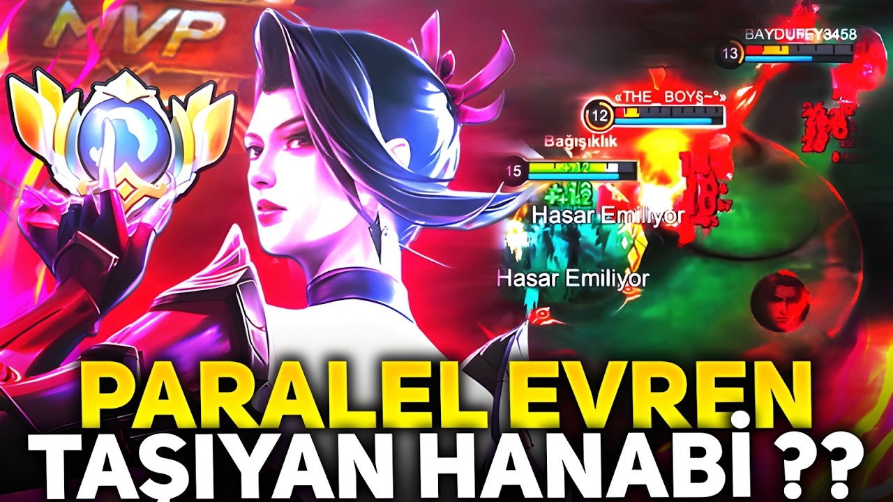 PARALEL EVREN HANABİ TAŞIYOR TAKIM FEEDLİYOR - Mobile Legends