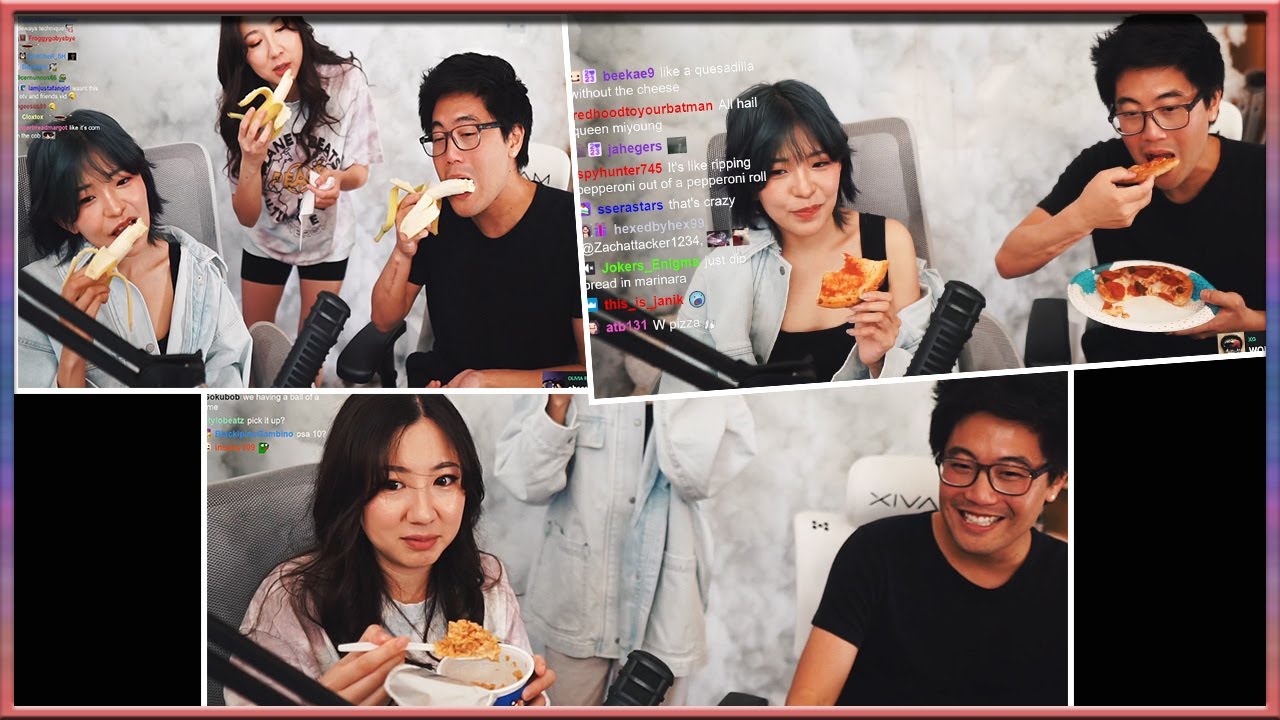 Ryan & Fuslie testing Miyoungs weird eating habits