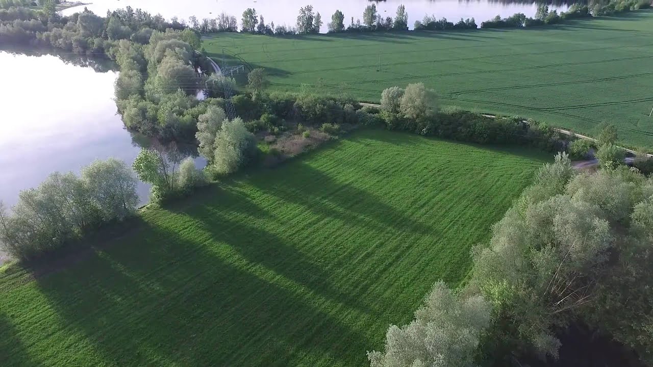 DJI Phantom 3 Flug über den Wakelake und den alten Isarkies