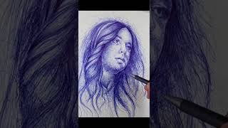 Drawing with pen (scribble Art)