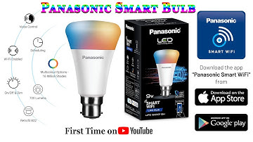 Panasonic WiFi Enabled Smart Bulb Unboxing Review + Setup
