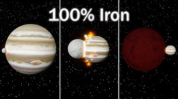 What if you collide 1 nonillion kg of iron with Jupiter? | Universe Sandbox